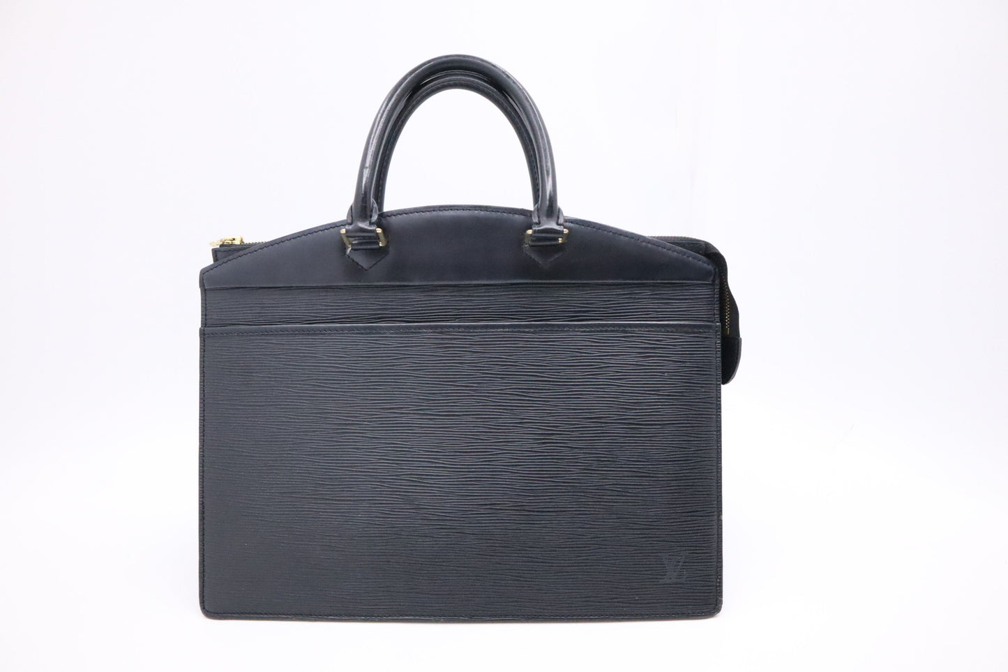 Louis Vuitton Riviera Black Leather Epi Handbag Leather 2