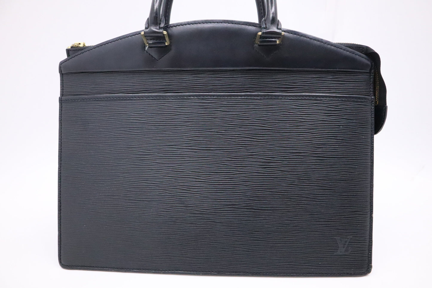 Louis Vuitton Riviera Black Leather Epi Handbag Leather 2