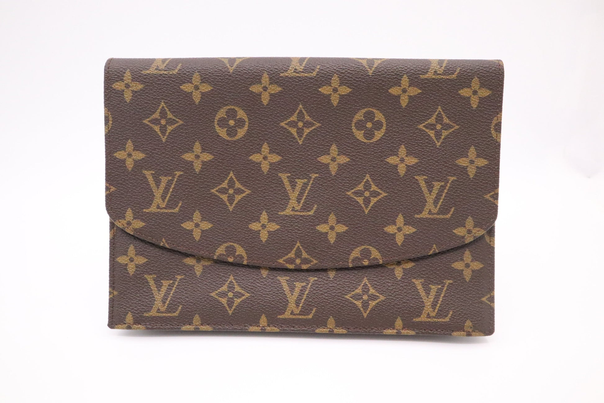 Louis Vuitton Pochette Rabat Monogram Canvas Clutch Bag