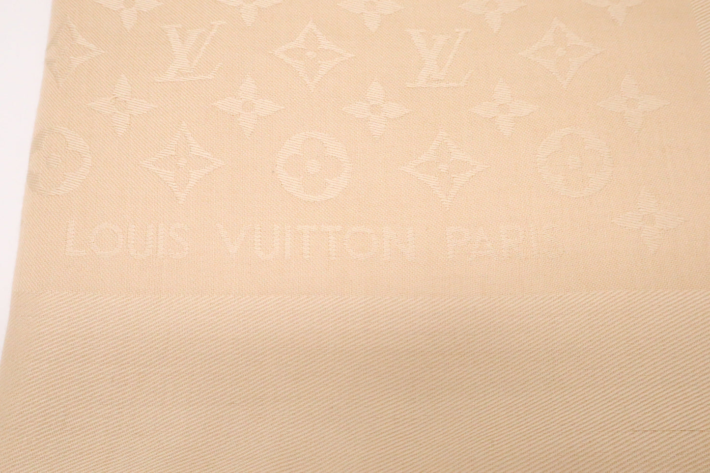 Louis Vuitton Scarf Monogram Beige