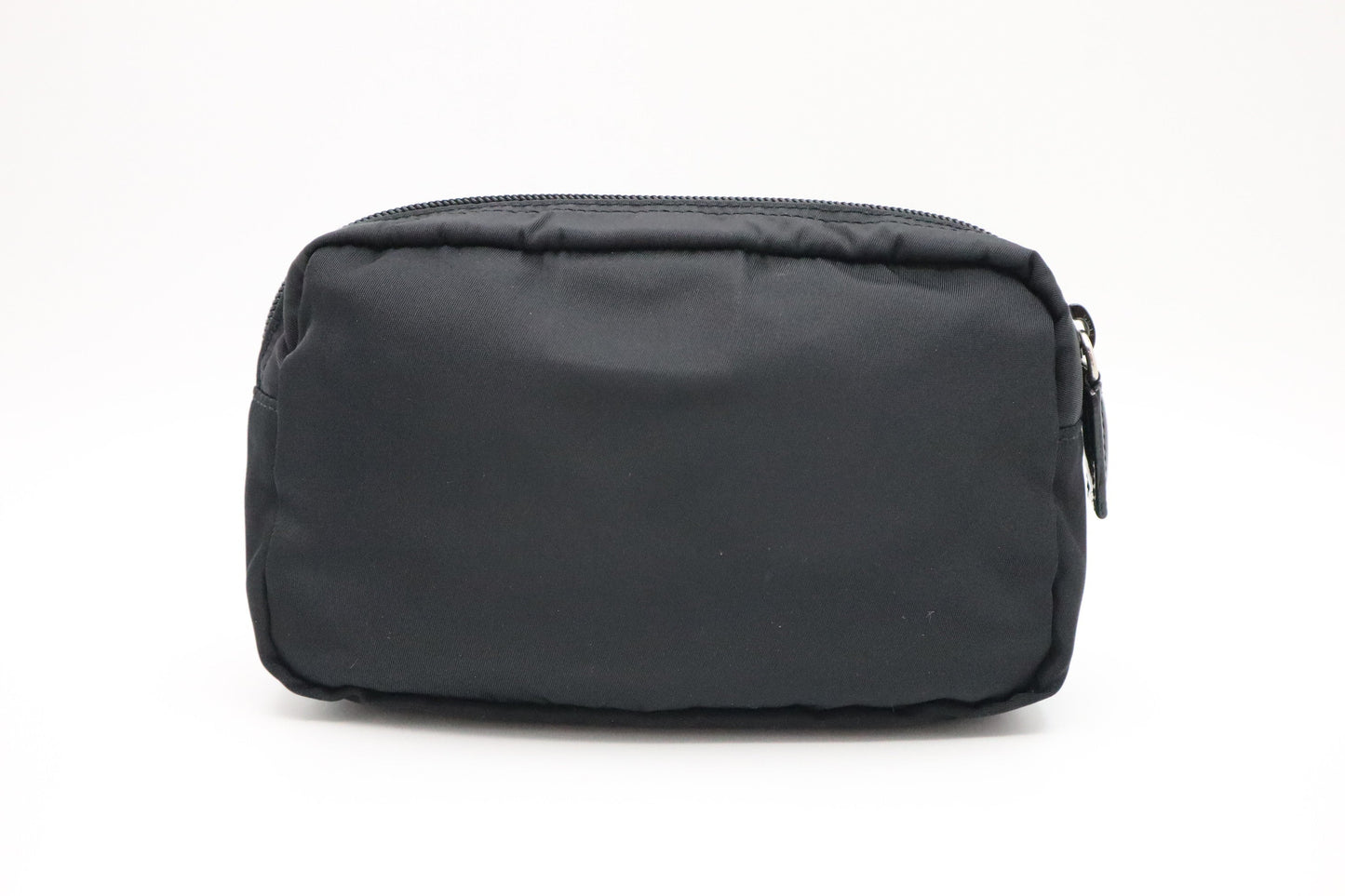 Prada Pouch In Handbag Nylon Black Travel Bag