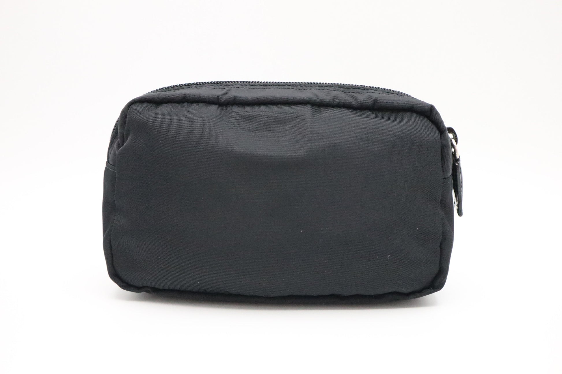 Prada Pouch In Handbag Nylon Black Travel Bag