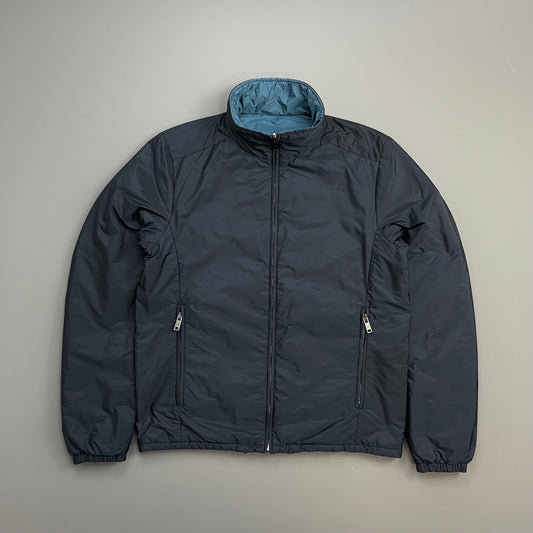 Prada Handbag Sport & Padded Harrington Bomber Jacket Nylon Blue Navy