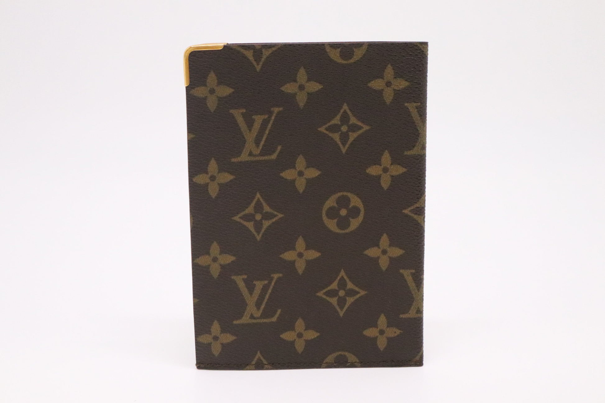 Louis Vuitton Passport Monogram Canvas Wallet Case Canvas 2