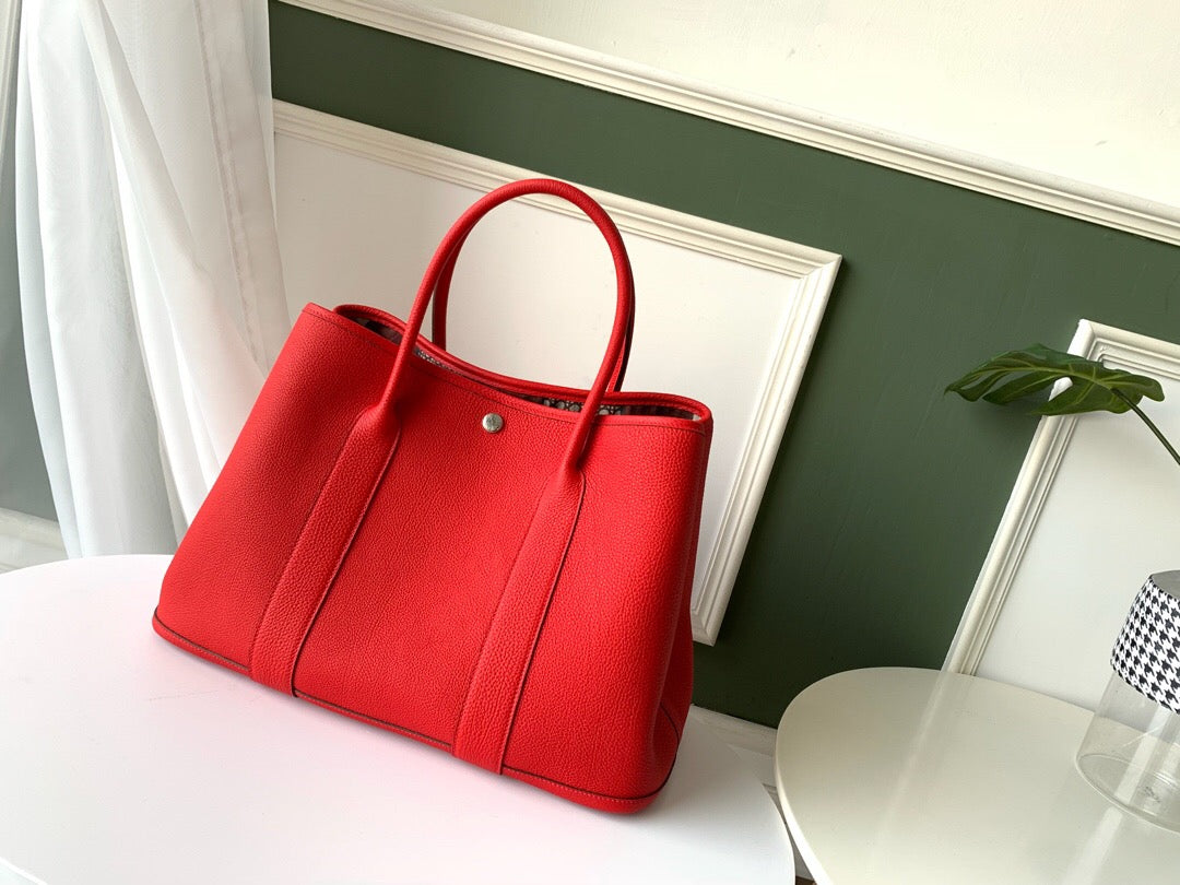 Top Quality Garden Party Bag For Women Red Shoulder Bag