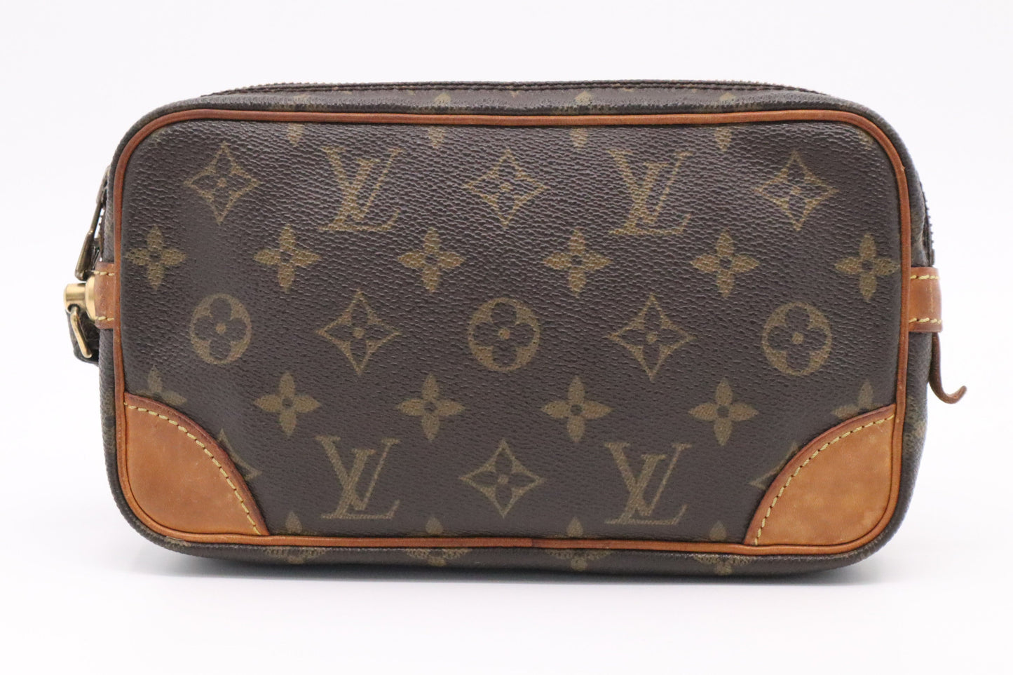 Louis Vuitton Marly Dragonne Monogram Canvas Key Chain Canvas 1