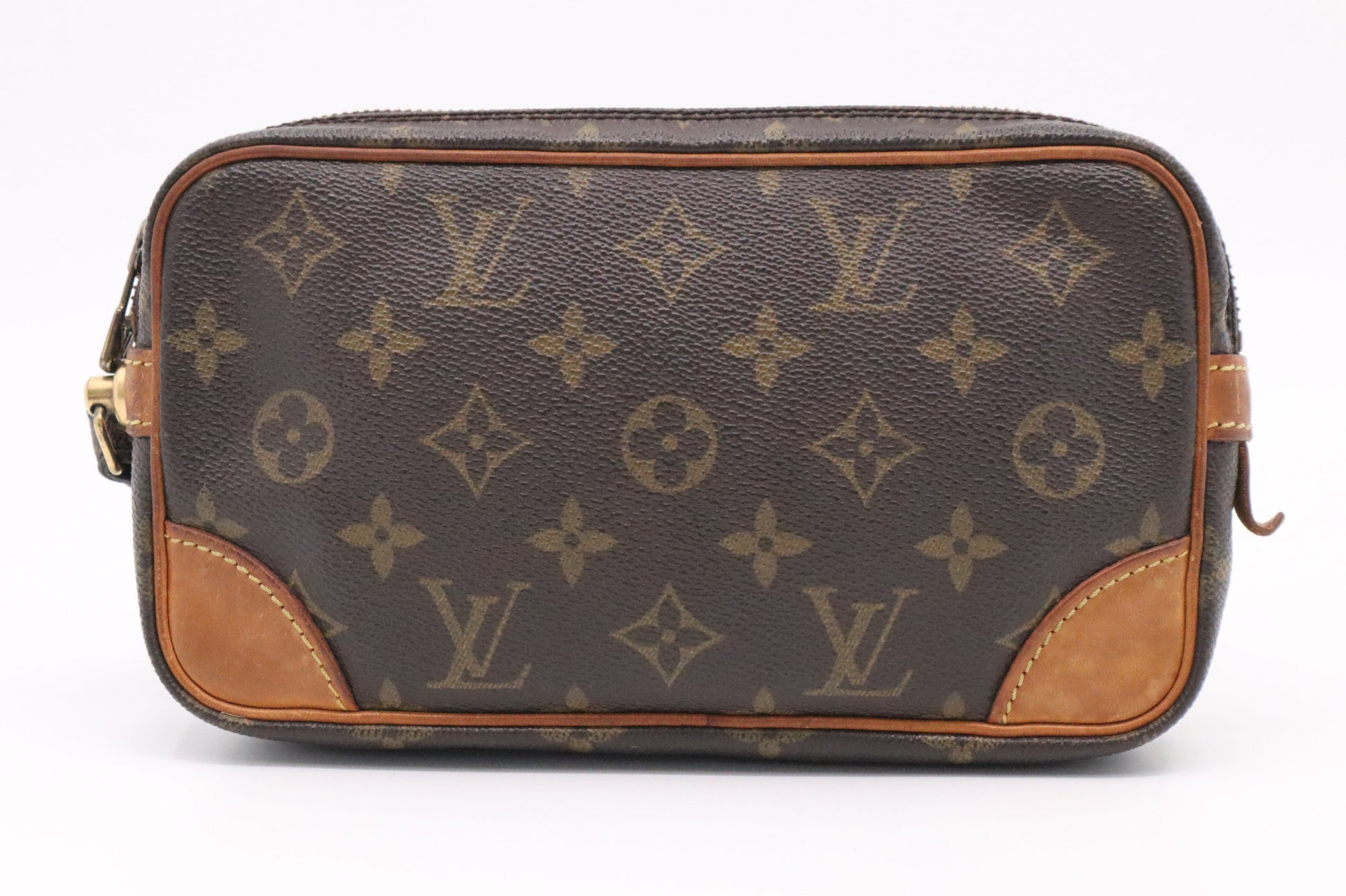 Louis Vuitton Marly Dragonne Monogram Canvas Key Chain Canvas 1
