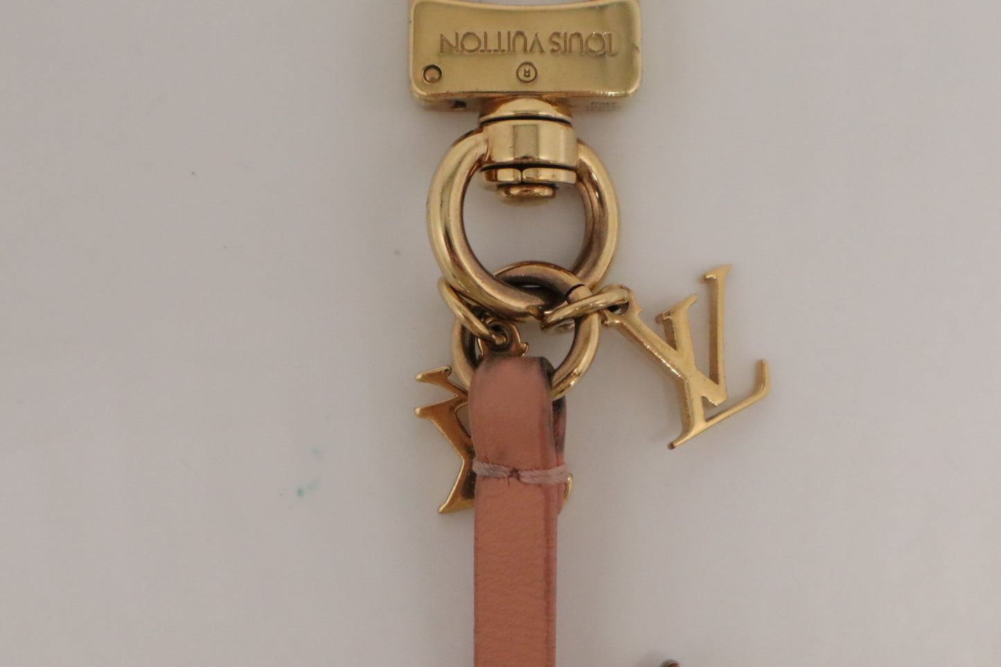 Louis Vuitton Rabbit Charm Pink Leather Key Chain