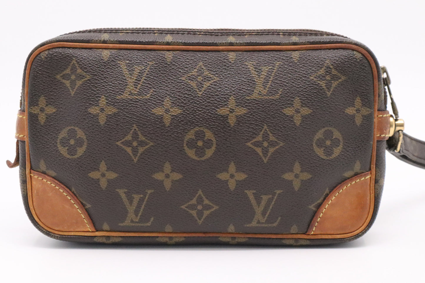 Louis Vuitton Marly Dragonne Monogram Canvas Key Chain Canvas 1