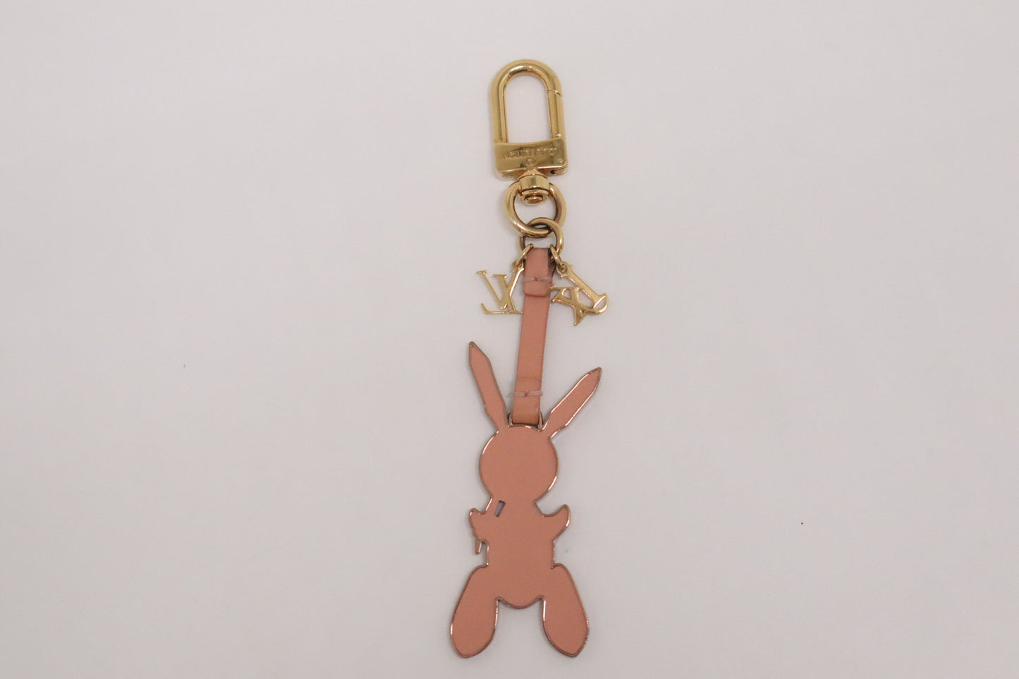 Louis Vuitton Rabbit Charm Pink Leather Key Chain
