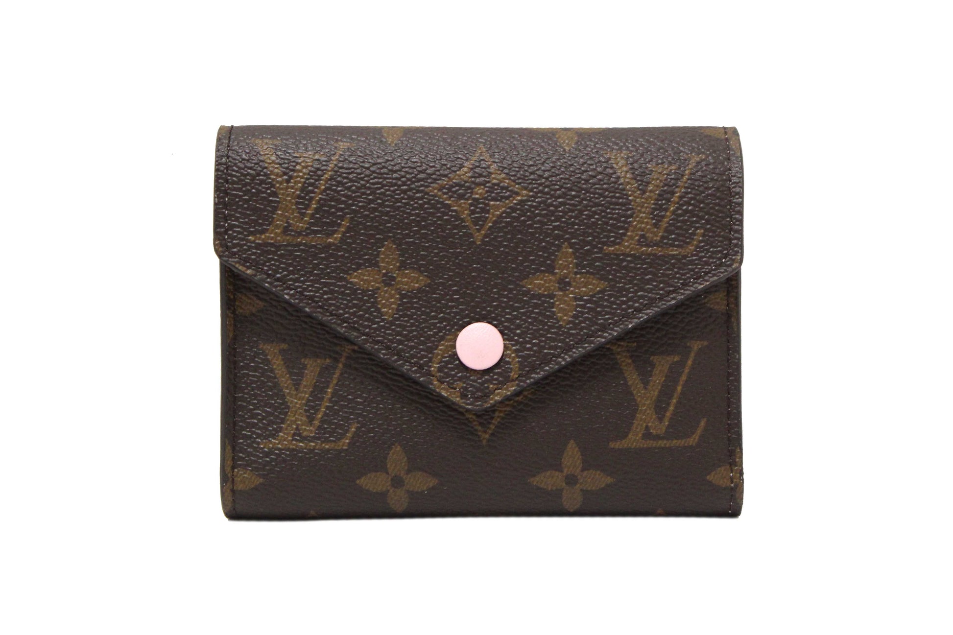 Louis Vuitton Classic Monogram Rose Ballerine Pink Victorine Wallet