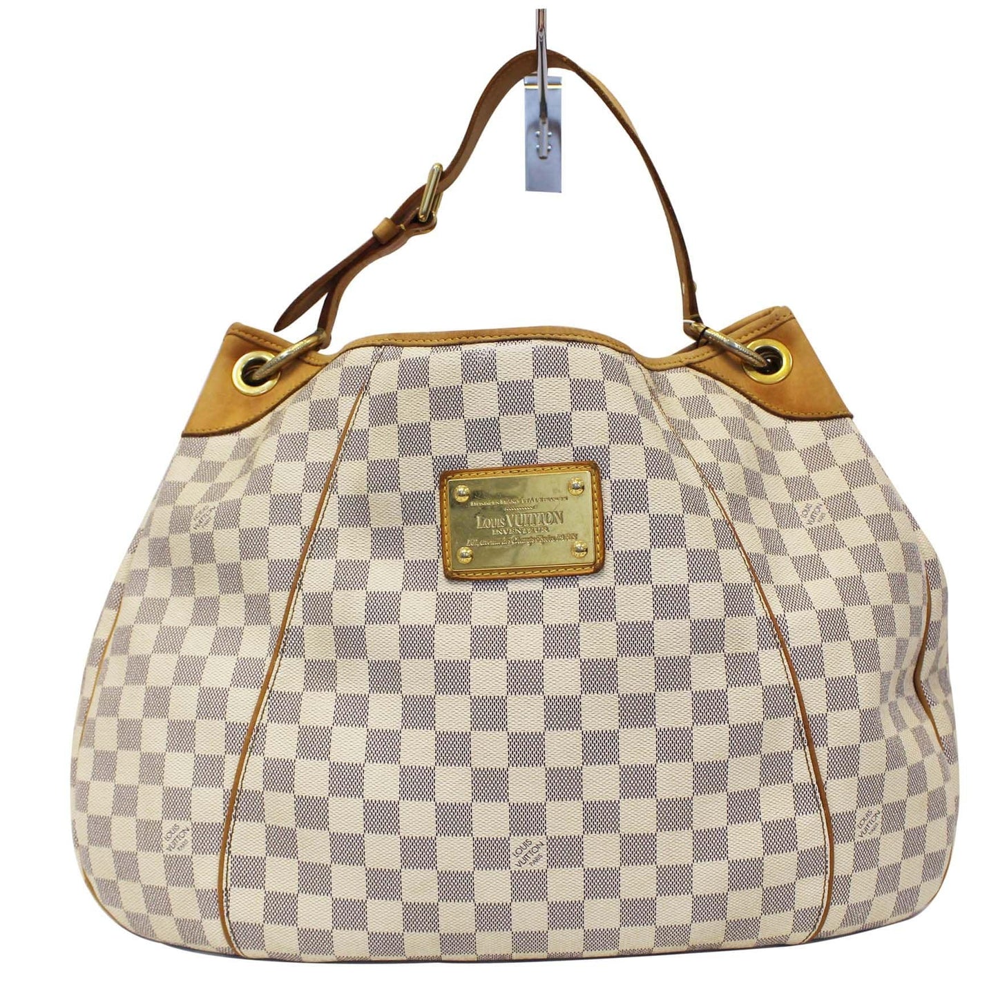 Louis Damier Azur Galliera Gm Shoulder Bag