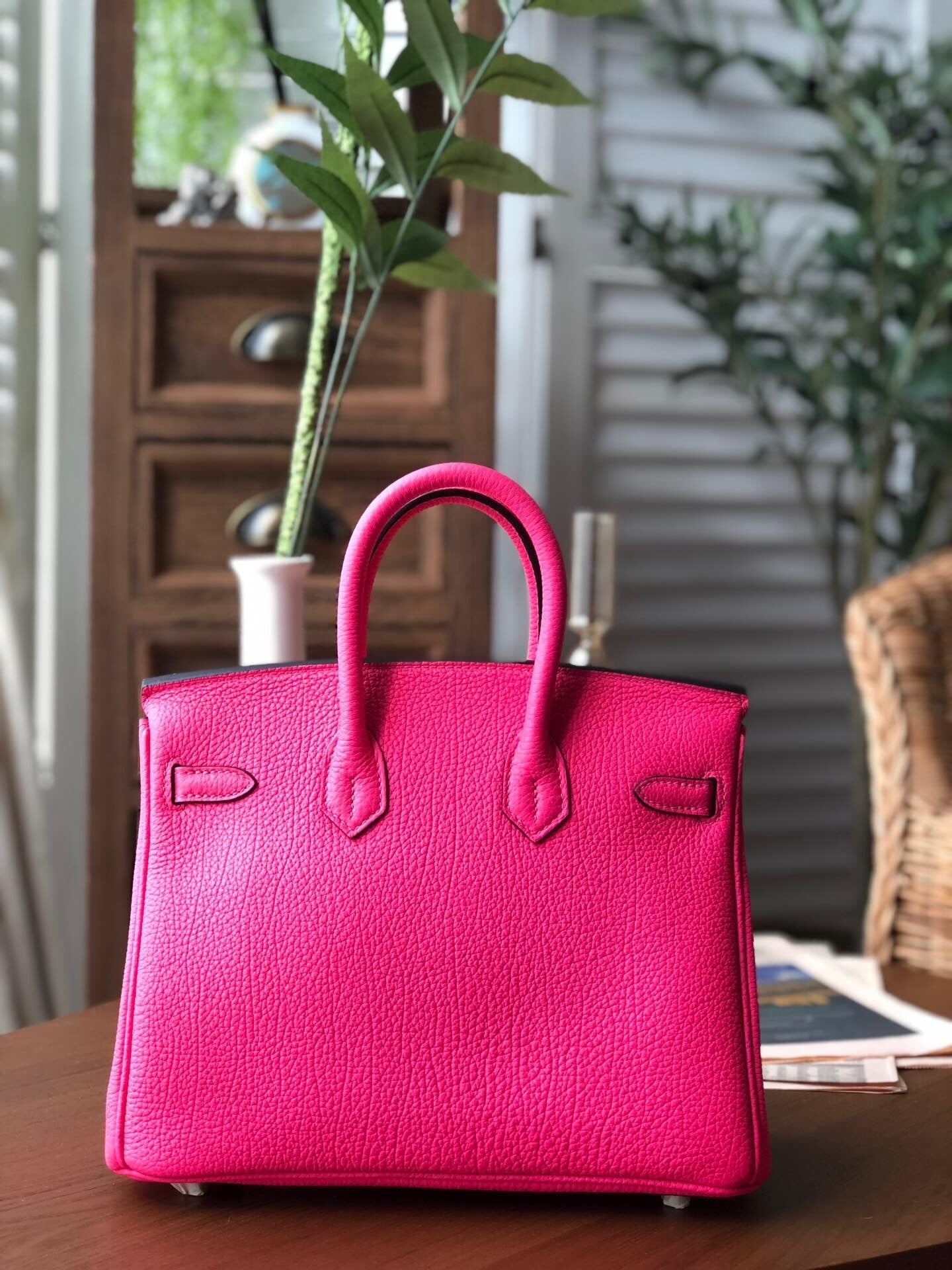 Top Quality Birkin Dark For Women Sitop Pink Travel Bag