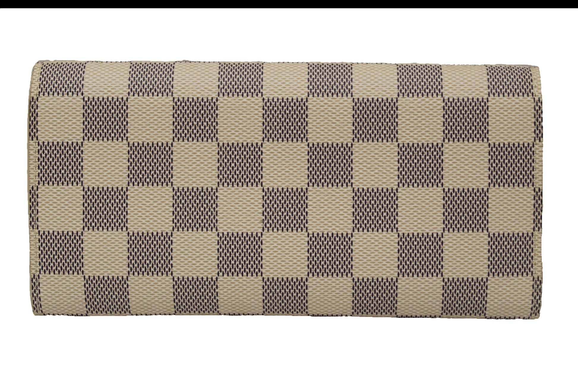 New Louis Vuitton Damier Azur Canvas Emilie Flap Wallet