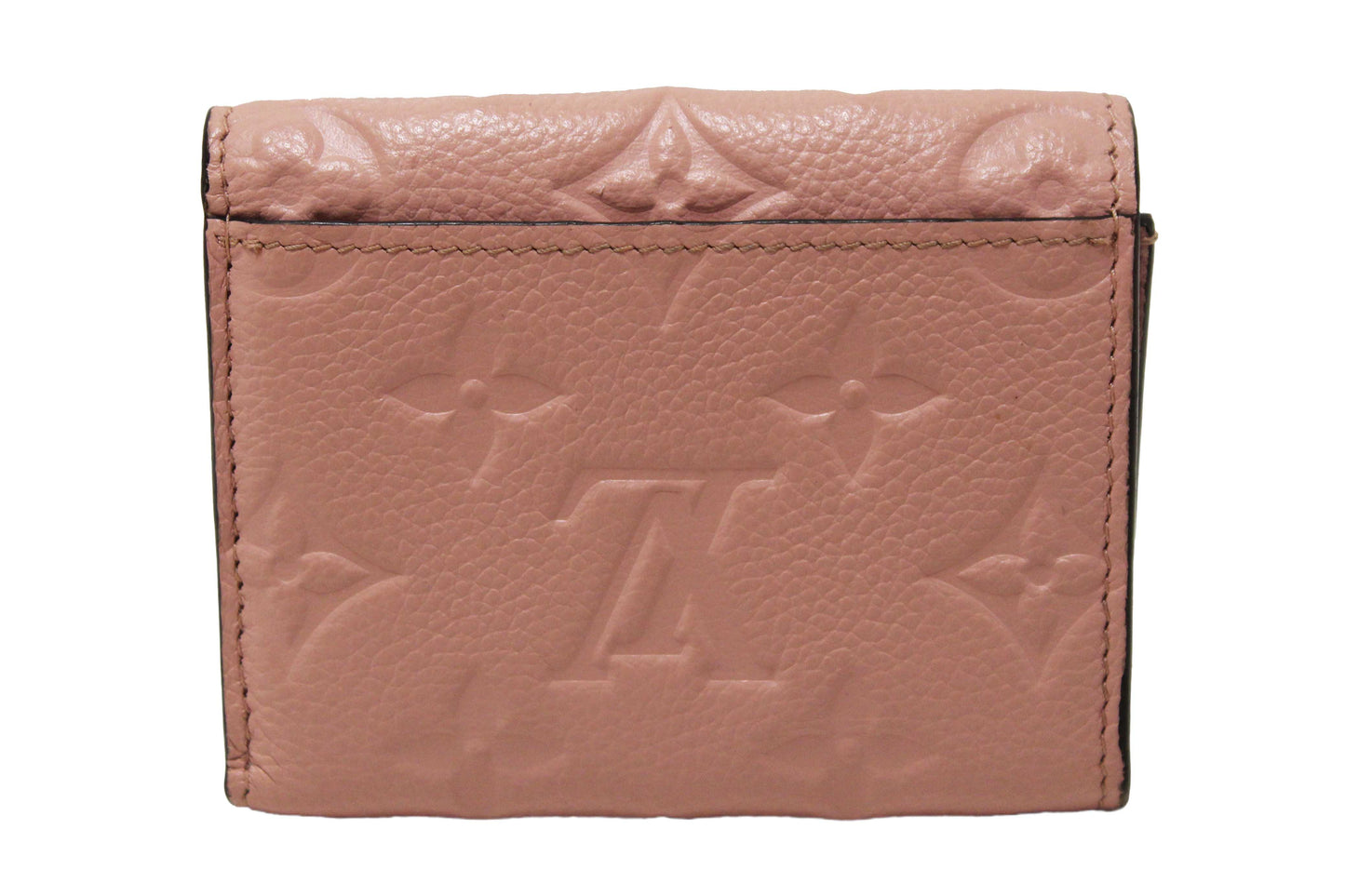 Louis Vuitton Pink Monogram Empreinte Leather Zoé Wallet
