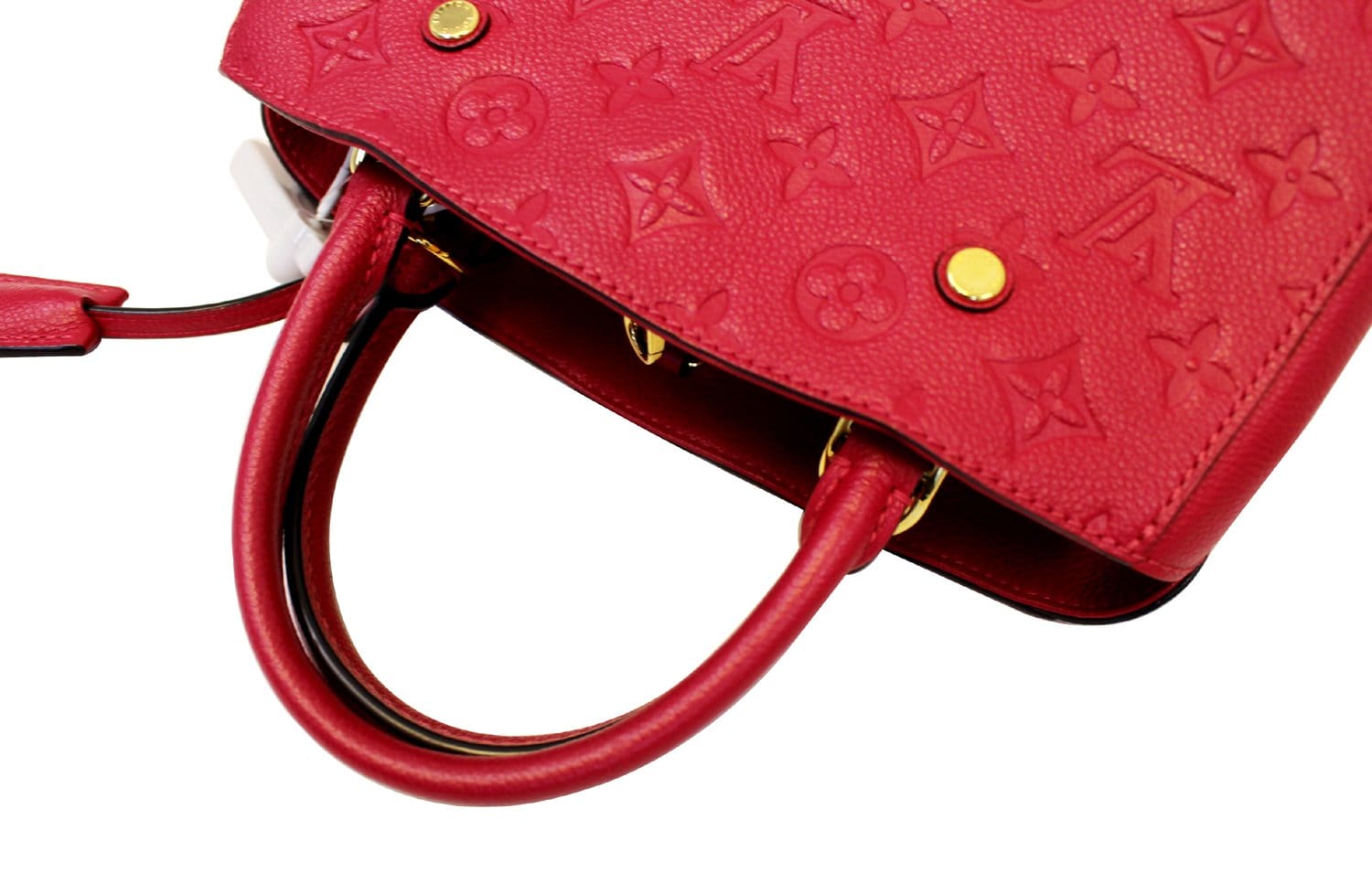 Louis Dahlia Empreinte Montaigne Bb Shoulder Bag Leather