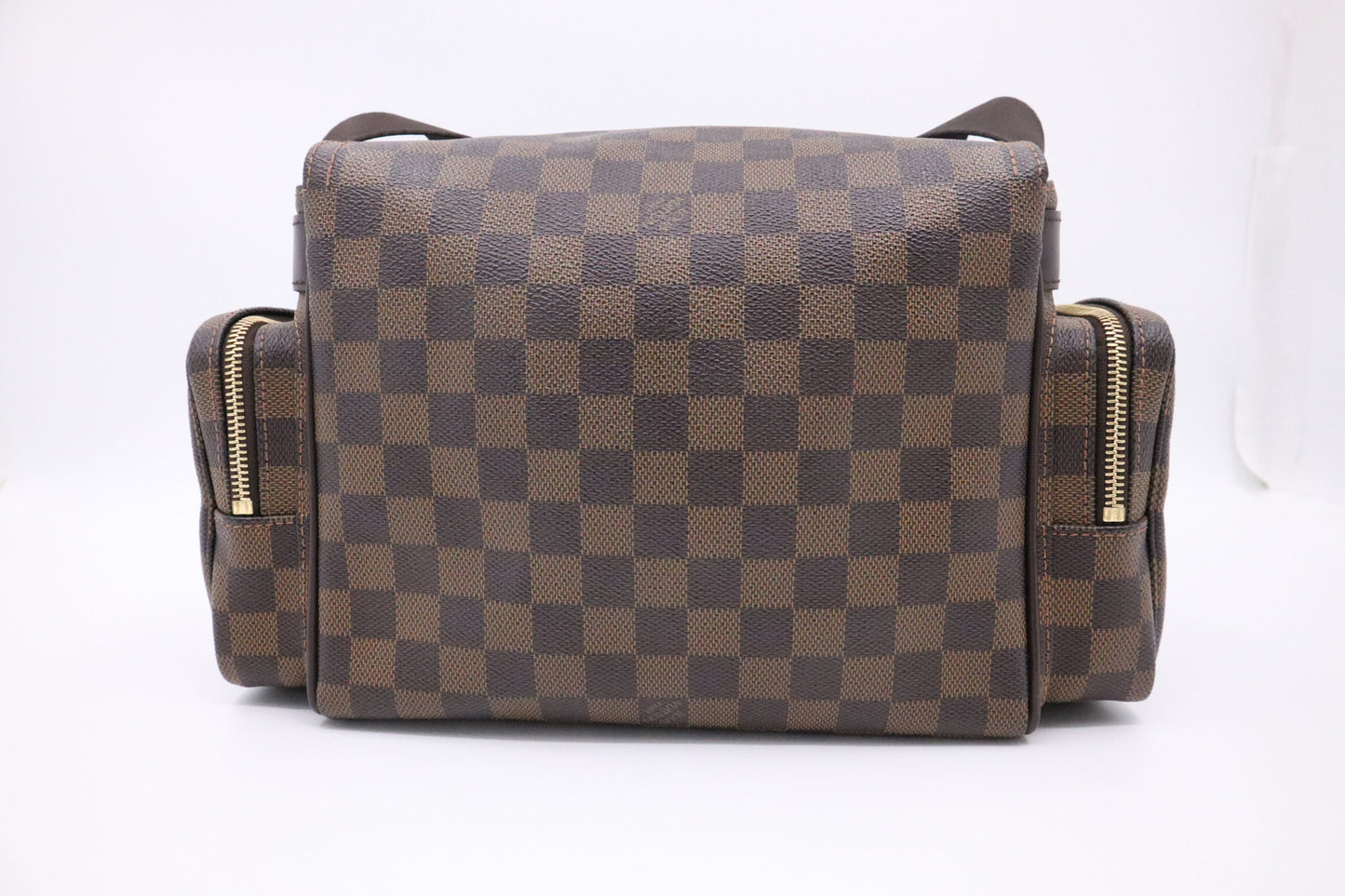 Louis Vuitton Reporter Melville Ebene Canvas Damier Handbag