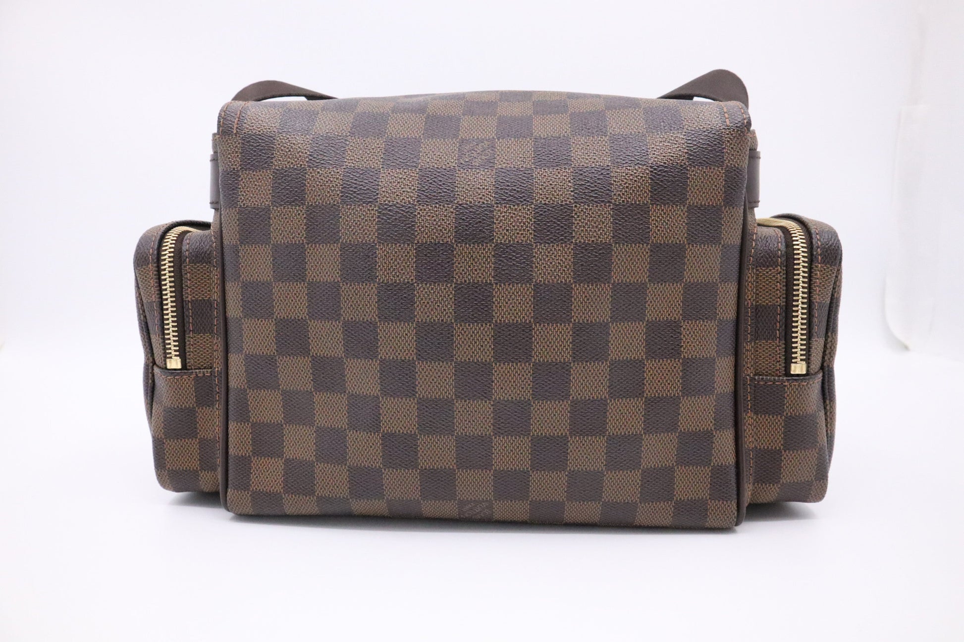 Louis Vuitton Reporter Melville Ebene Canvas Damier Handbag
