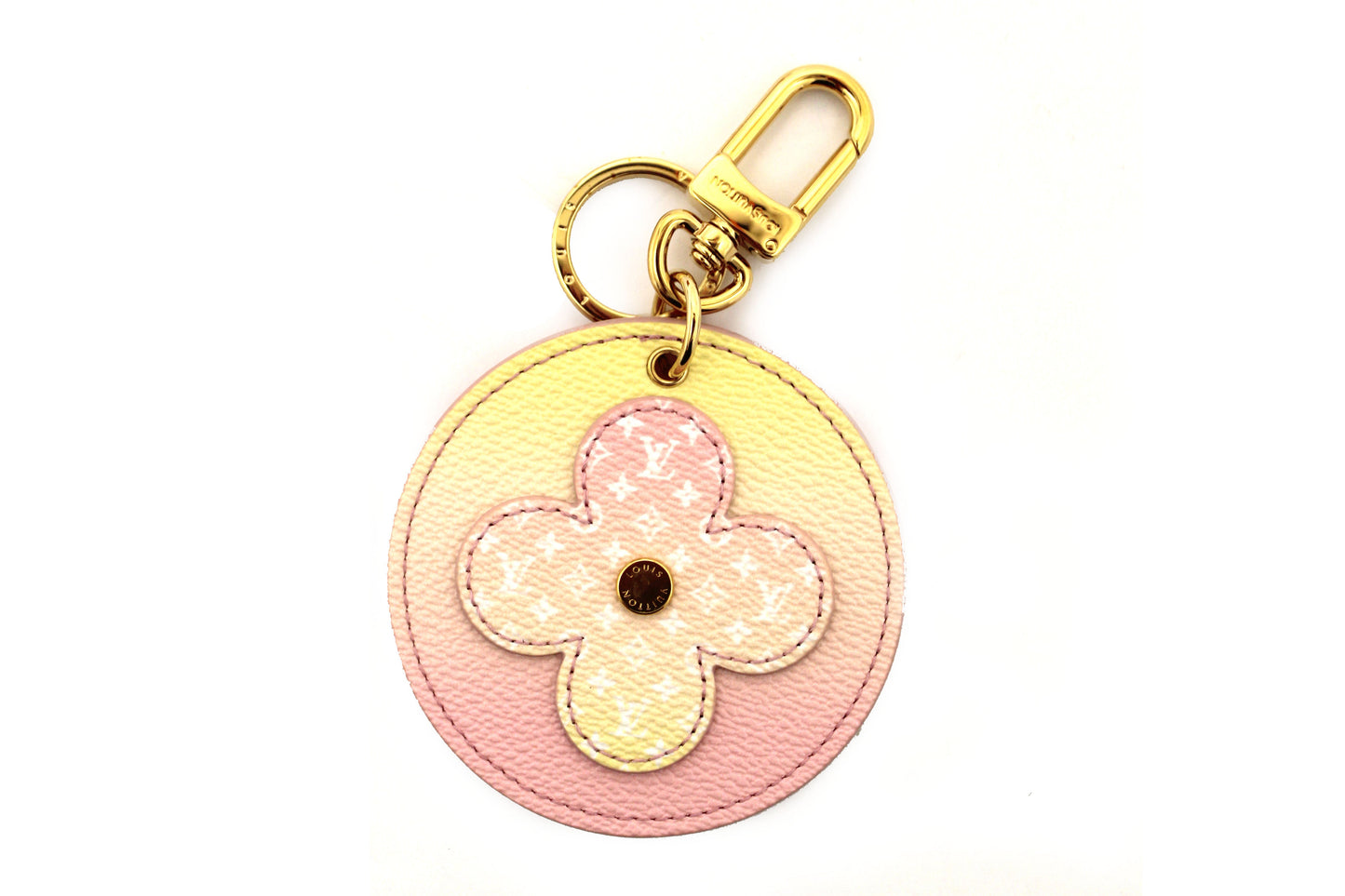 Louis Vuitton Light Pink Monogram By The Pool Illustre Bag Charm Key Holder