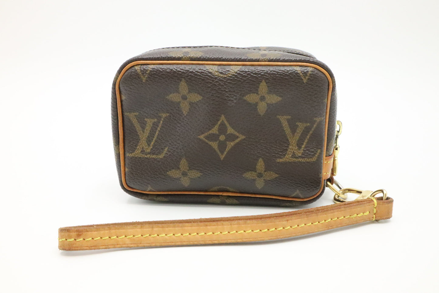Louis Vuitton Wapity Wrist Monogram Canvas Handbag