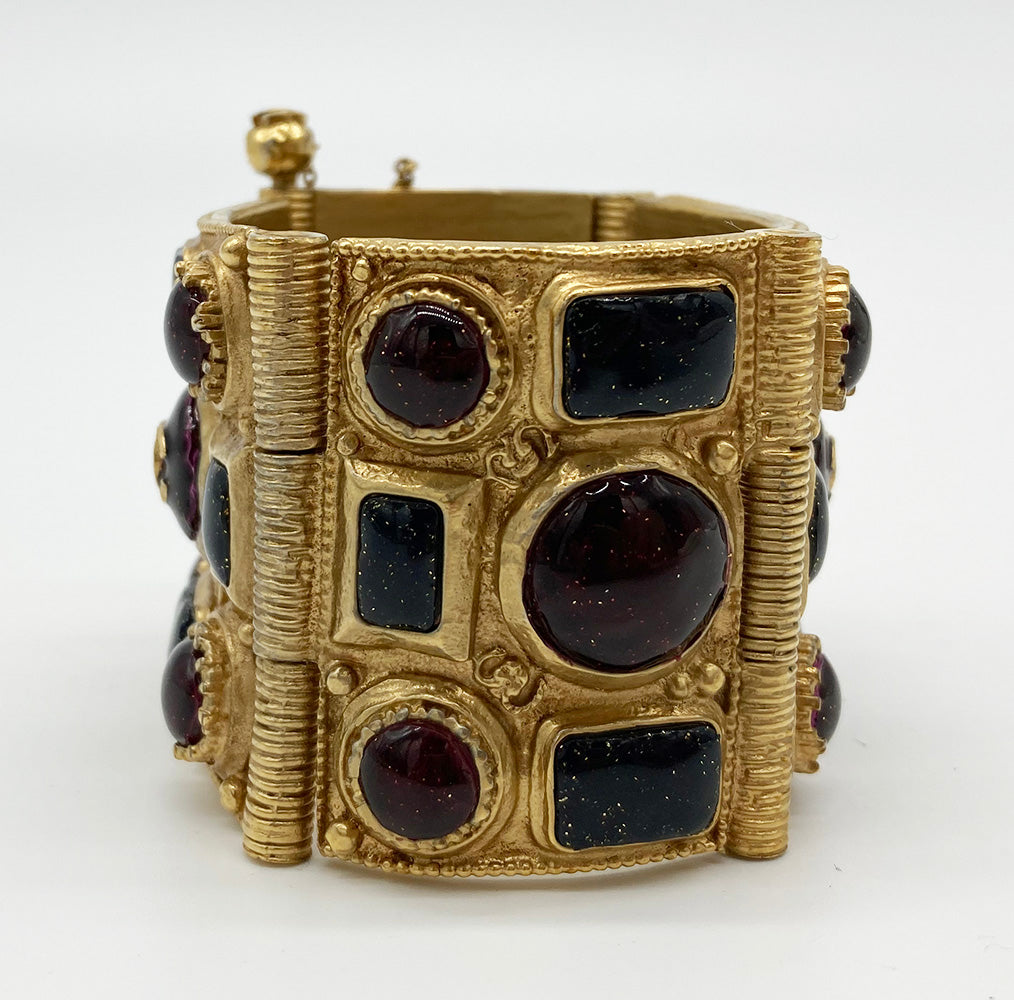 Chanel Rare Gold Gripoix Bracelet