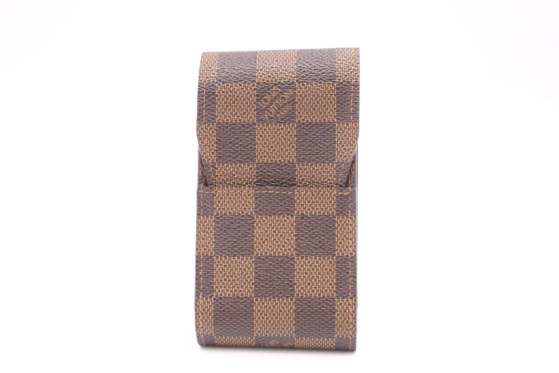 Louis Vuitton Cigarette Ebene Damier Canvas Handbag