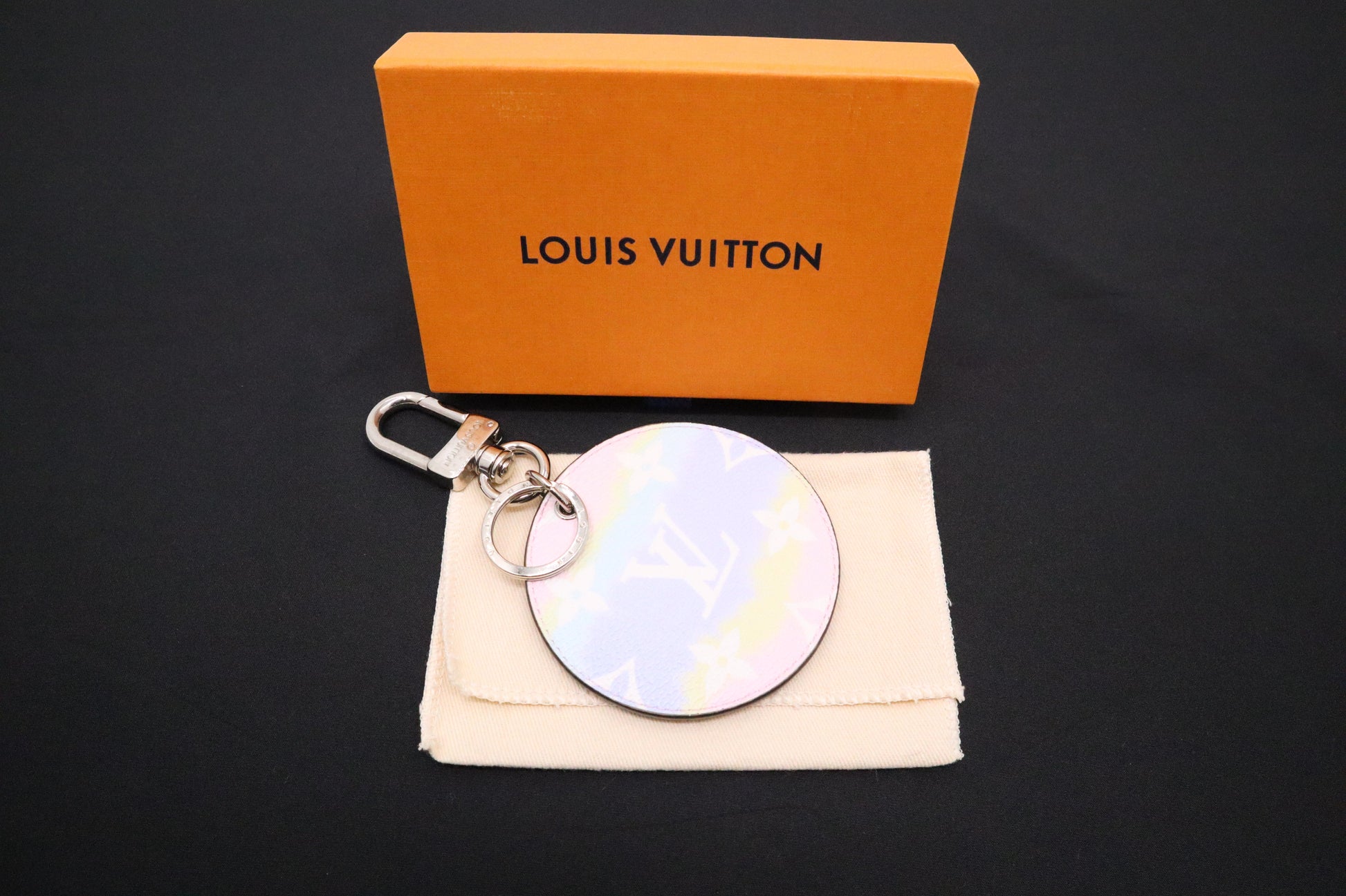 Louis Vuitton Escale Charm Pastel Multi Monogram Canvas Key Chain