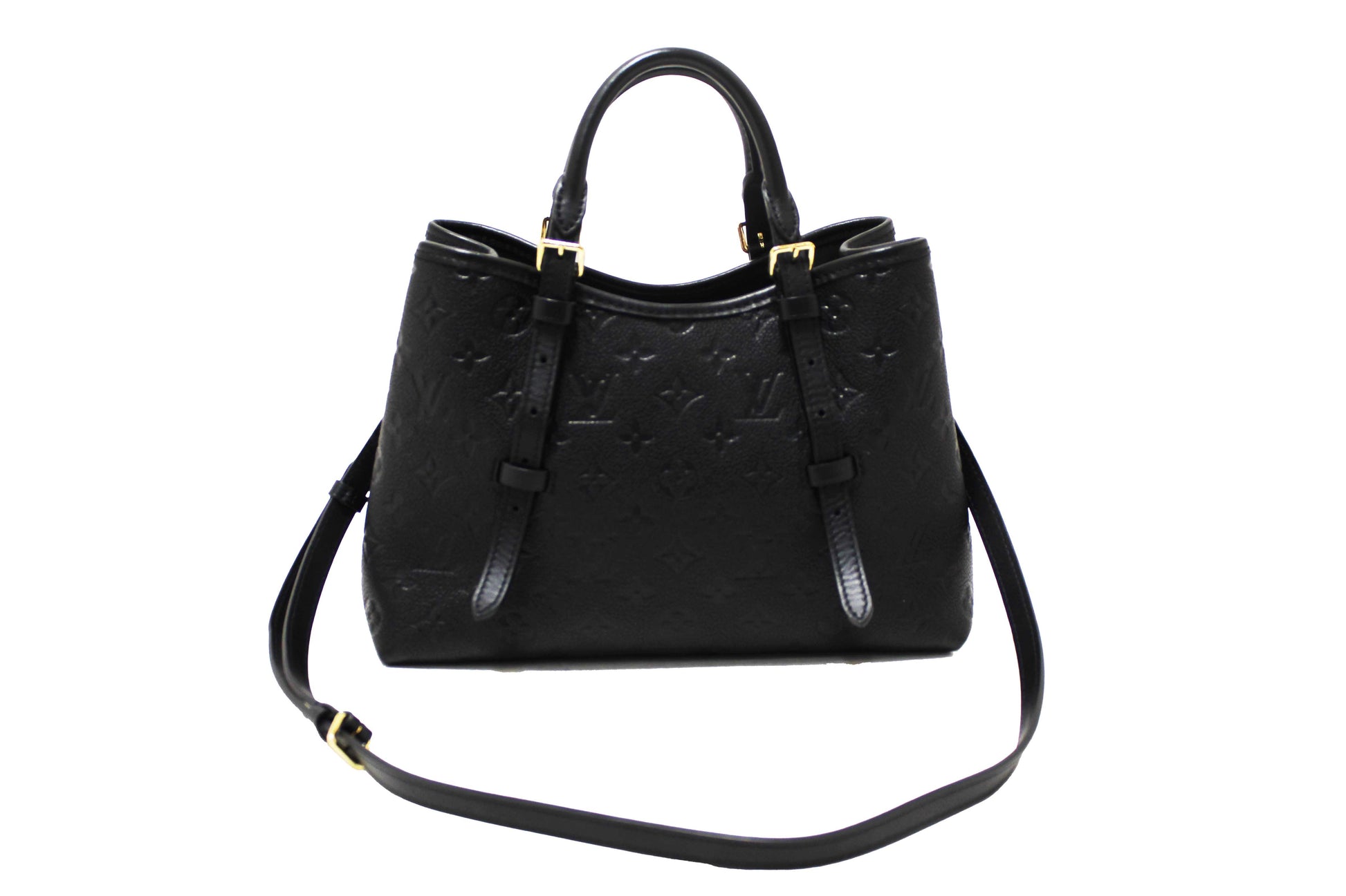 Louis Vuitton Black Monogram Empreinte Babylone Tote PM Bag