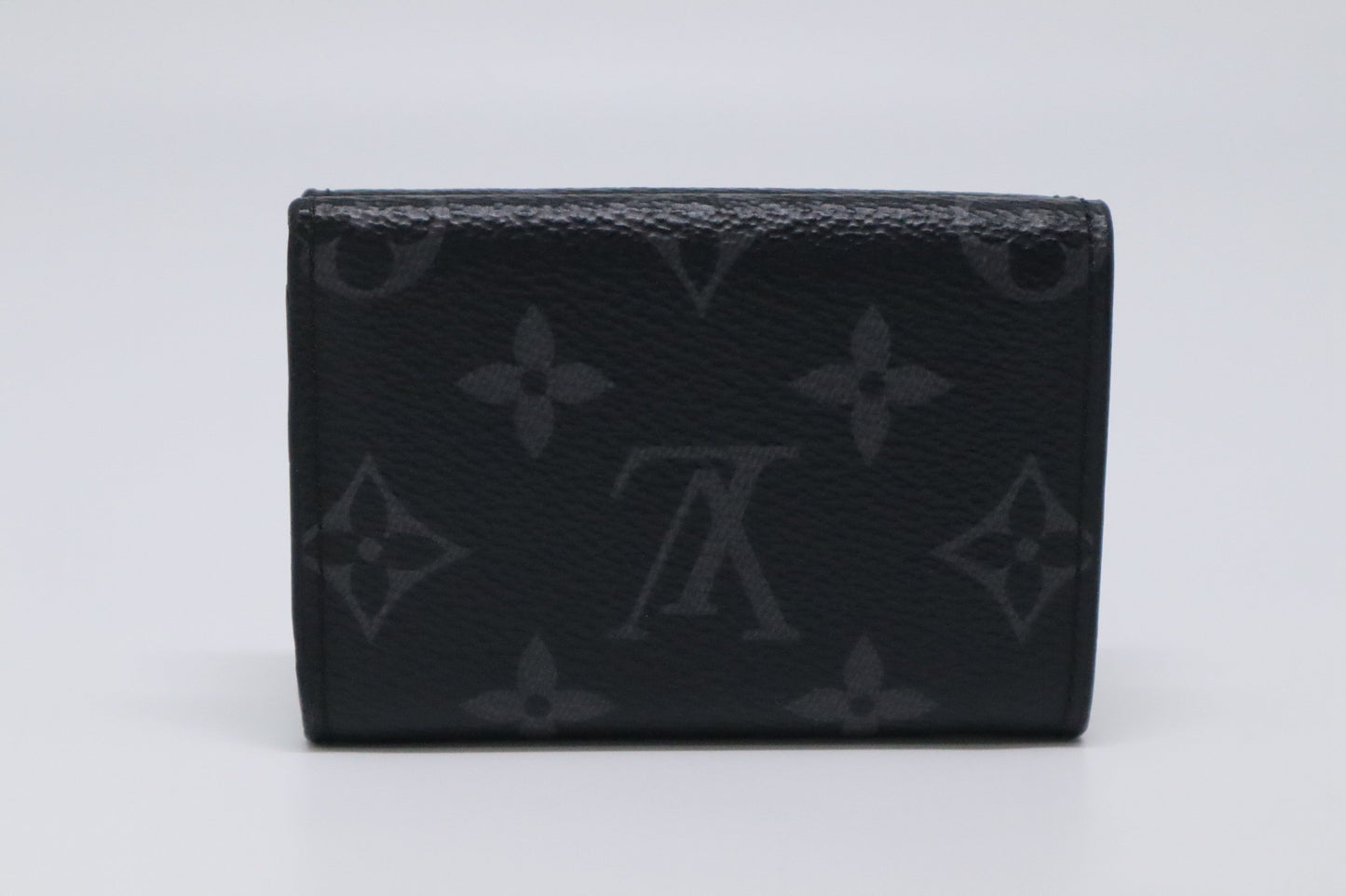 Louis Vuitton Discovery Compact Eclipse Monogram Black Wallet Case