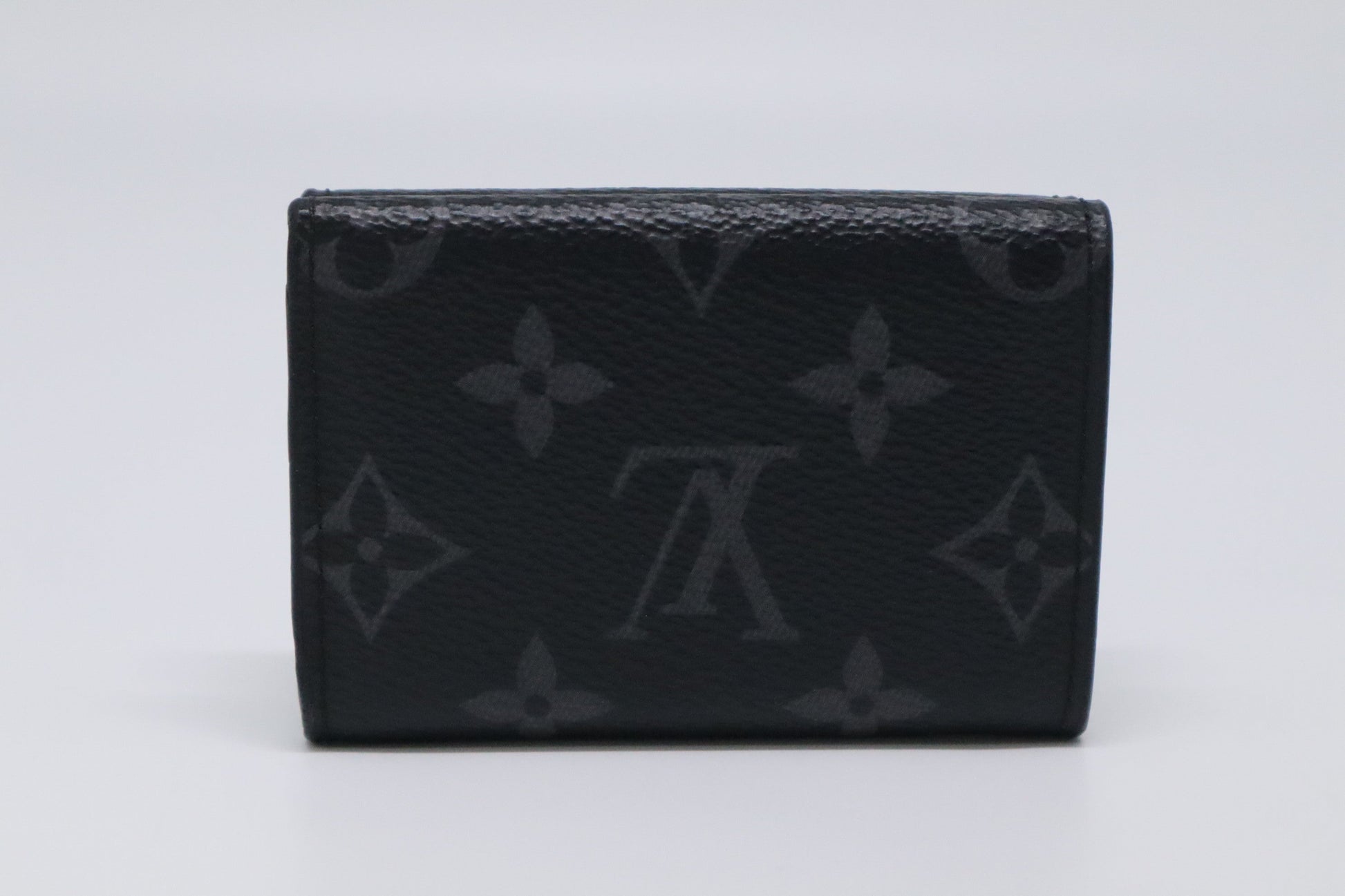 Louis Vuitton Discovery Compact Eclipse Monogram Black Wallet Case