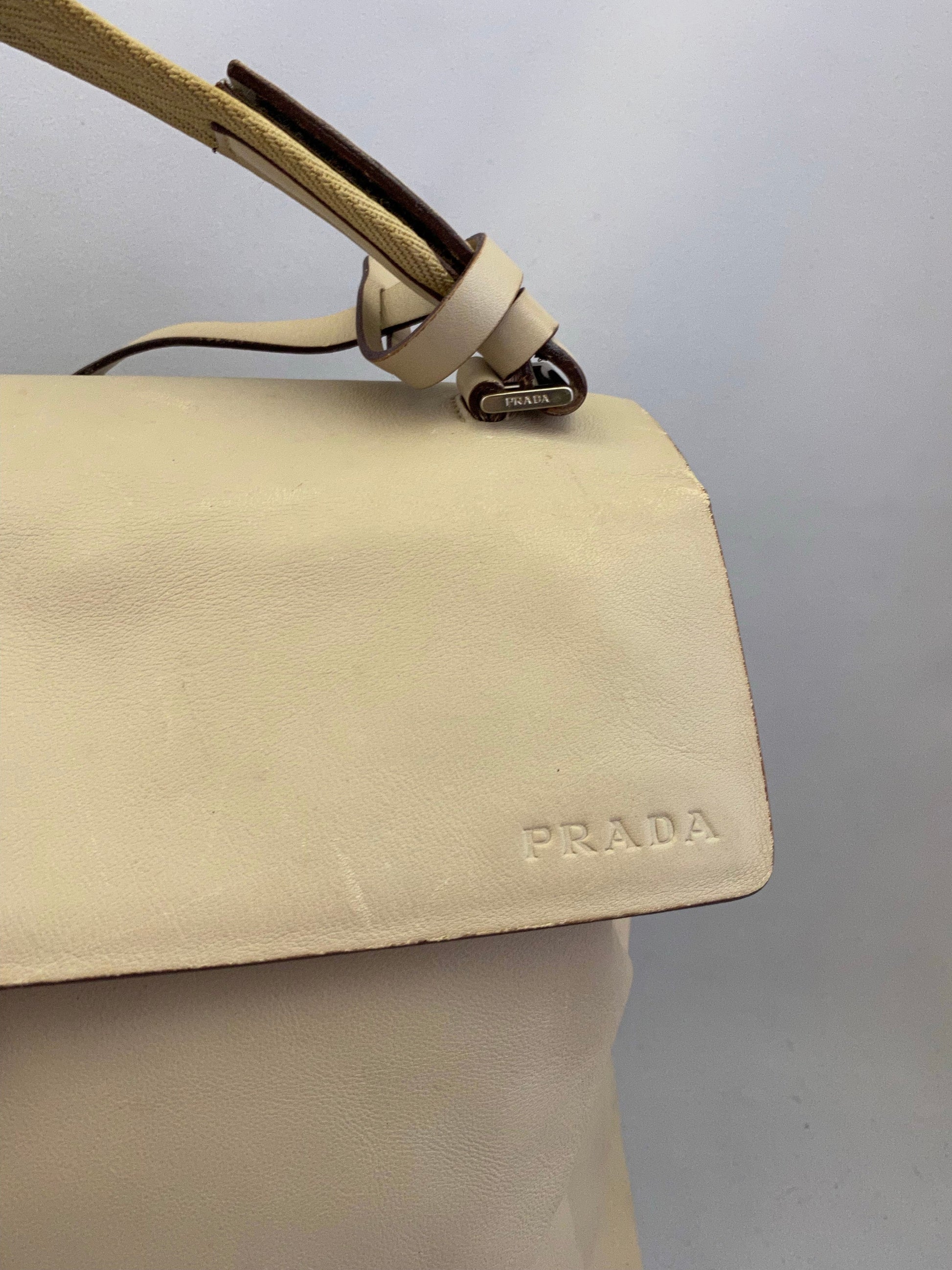 Prada Lædertaske Luxury Handbag Travel Bag