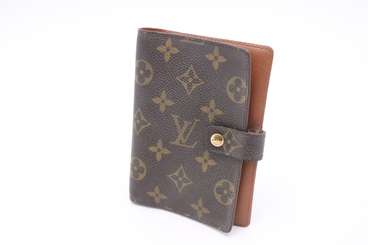 Louis Vuitton Agenda PM Monogram Canvas Handbag Canvas 2