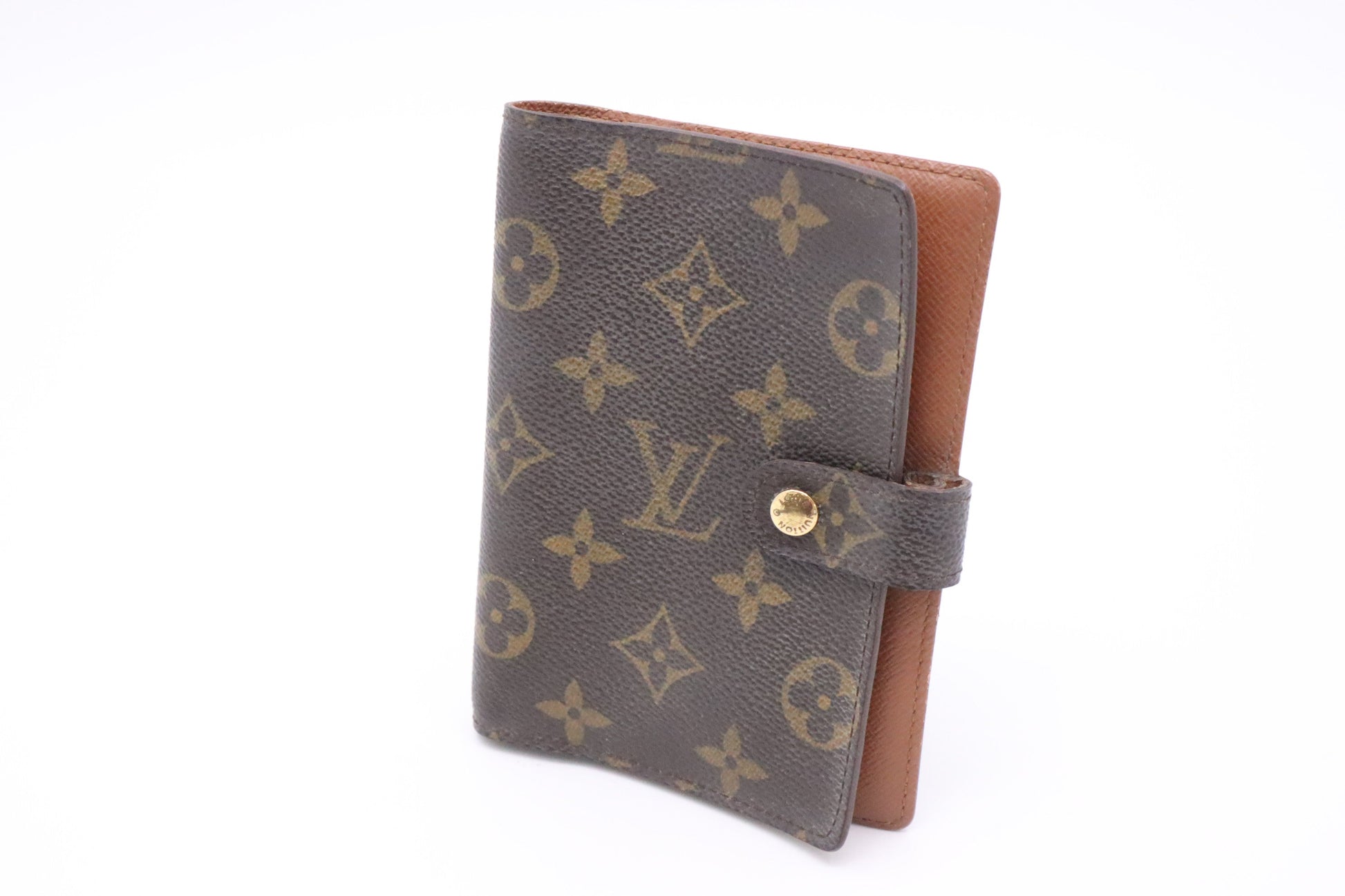 Louis Vuitton Agenda PM Monogram Canvas Handbag Canvas 2