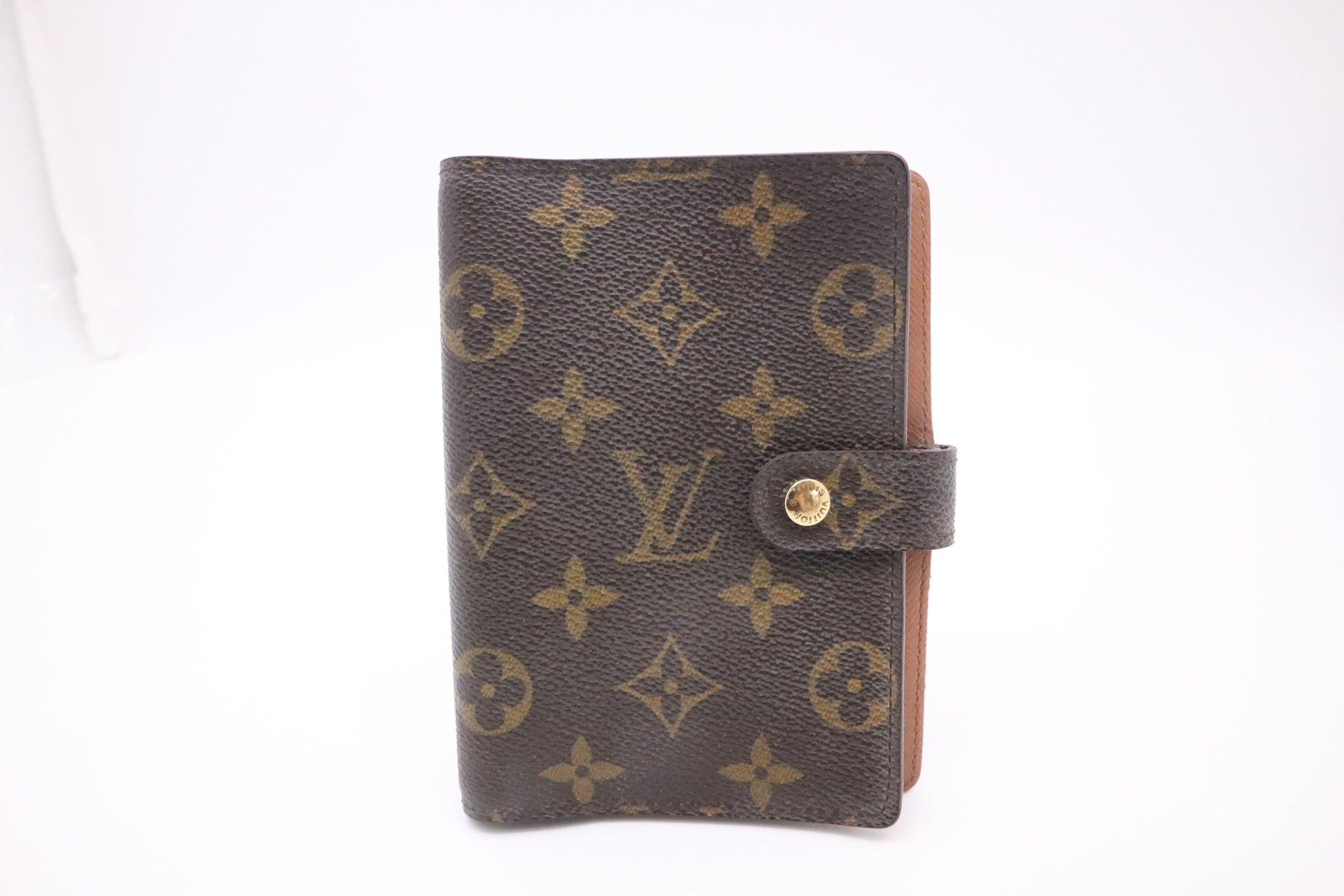 Louis Vuitton Agenda PM Monogram Canvas Handbag Canvas 2
