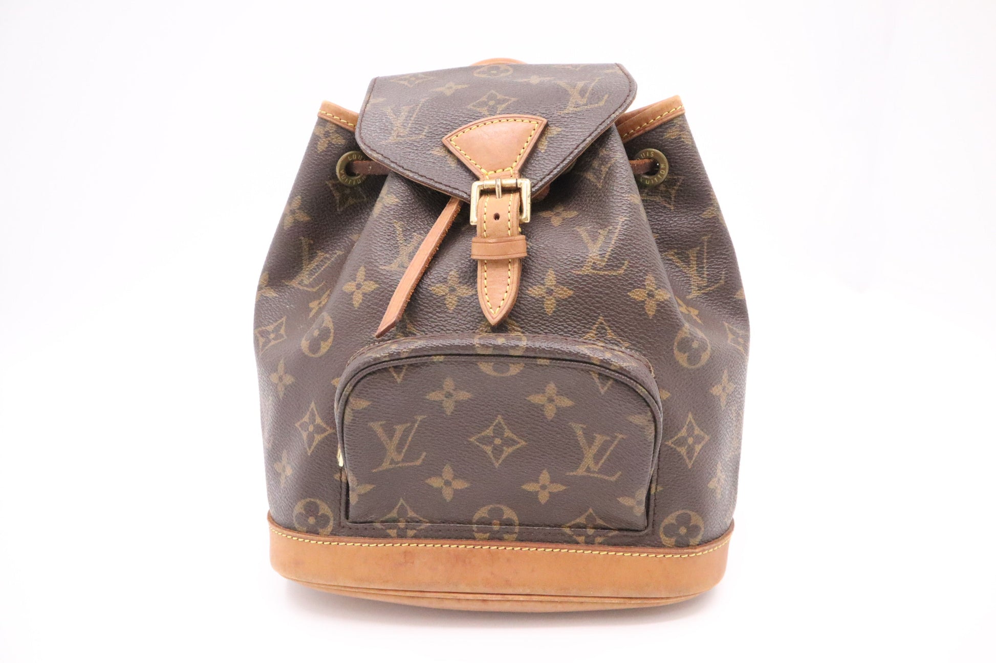 Louis Vuitton Montsouris PM Monogram Canvas Handbag Canvas 1