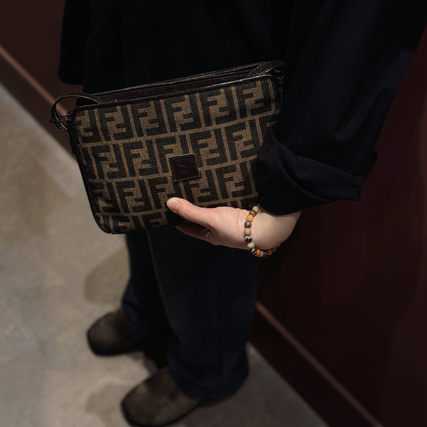 Fendi Zukka Bag Tws Monogram Travel Bag
