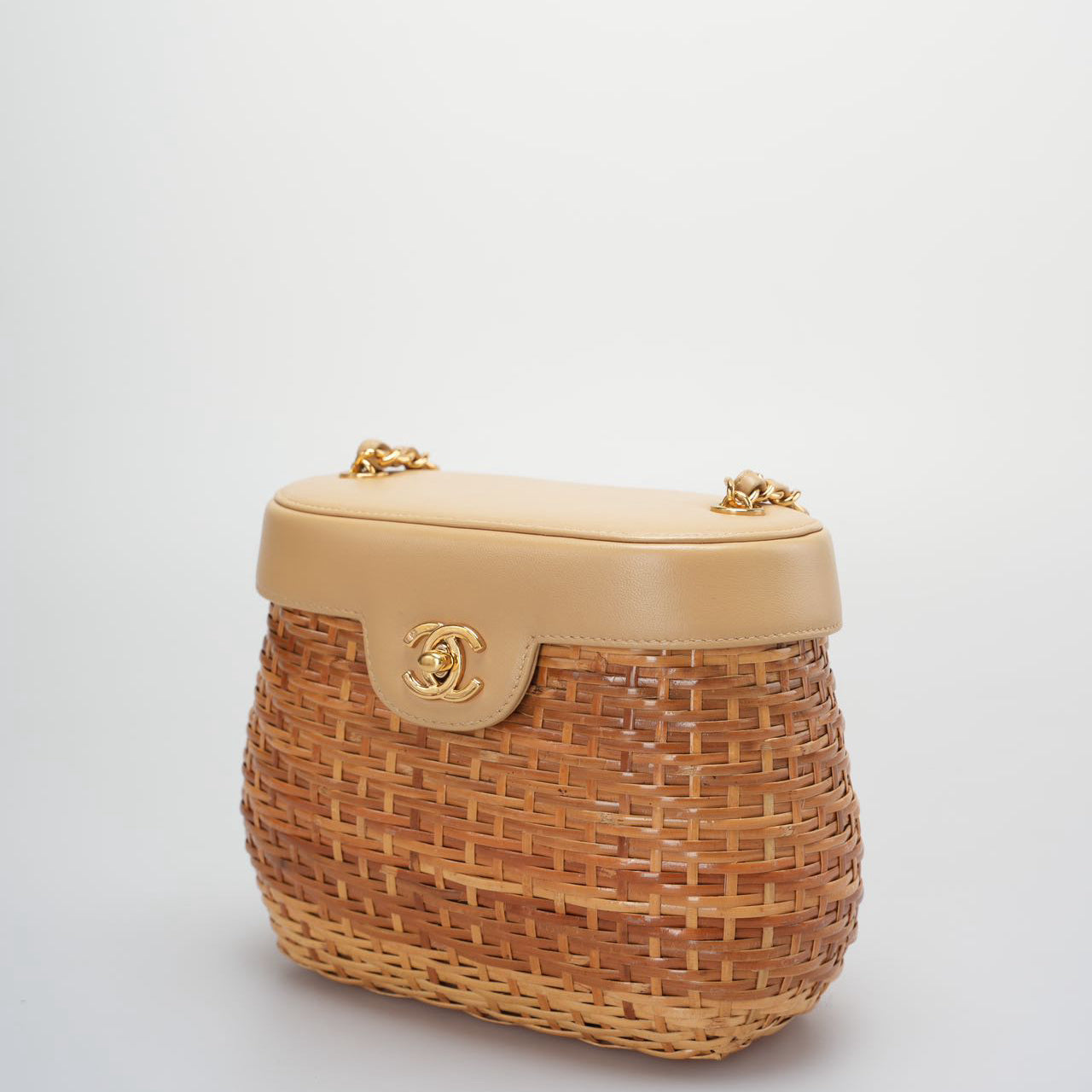 Chanel   Wicker Basket Shoulder Bag – Limited Edition