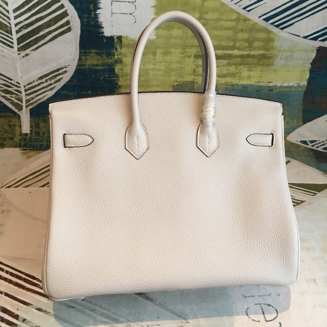 Top Quality Birkin For Women Sitop Qualityer White Travel Bag
