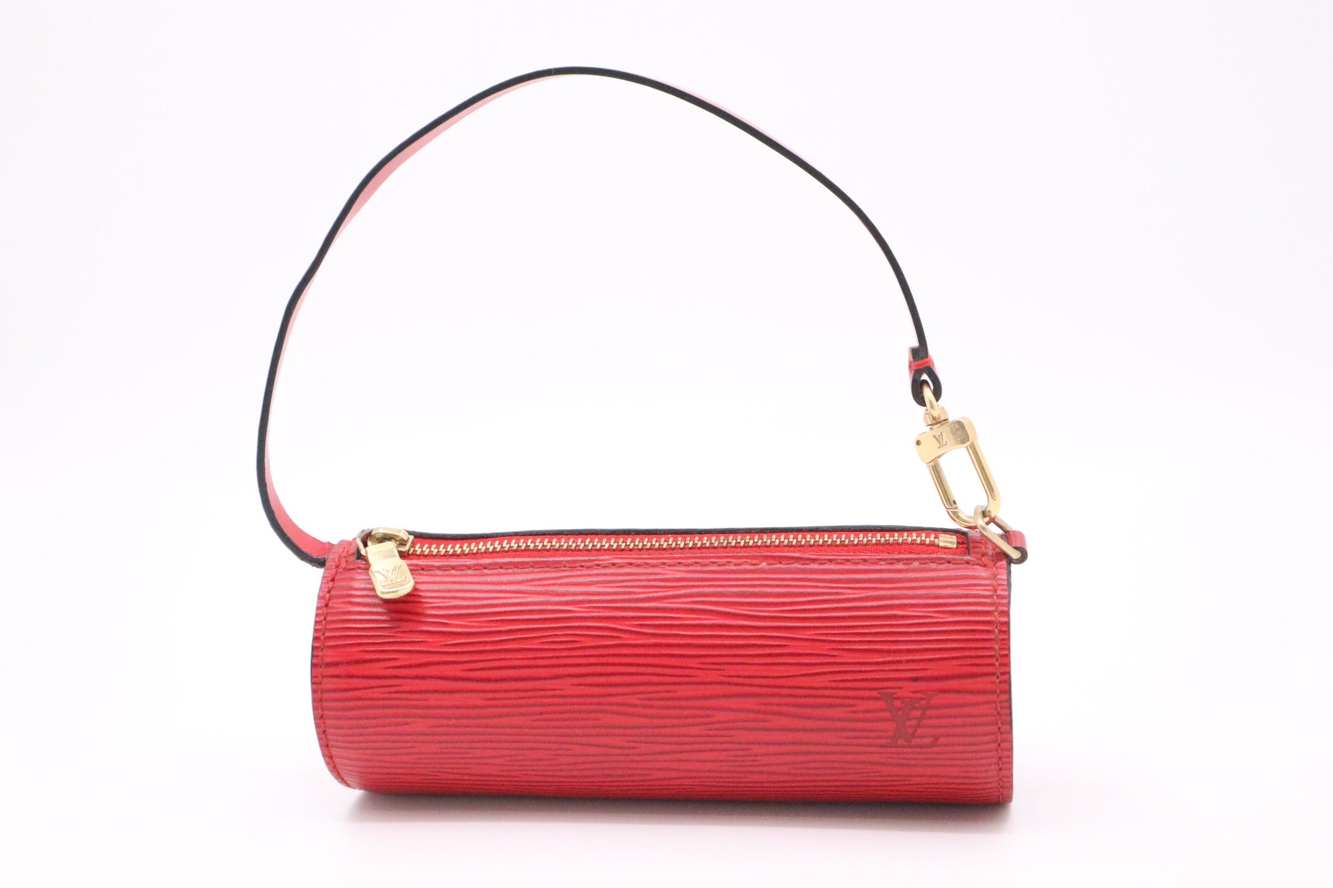 Louis Vuitton Paillon Epi Leather Red Handbag