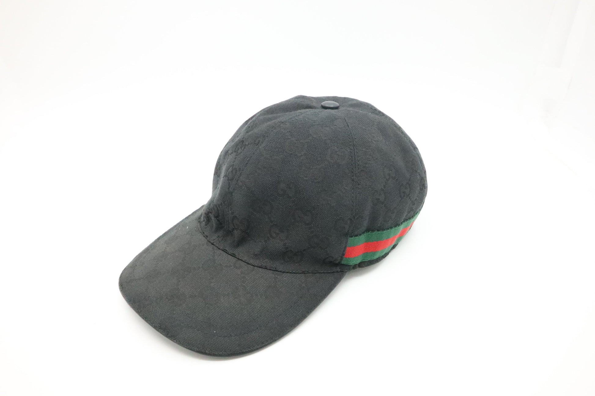Gucci GG Canvas Black Hat Canvas 2