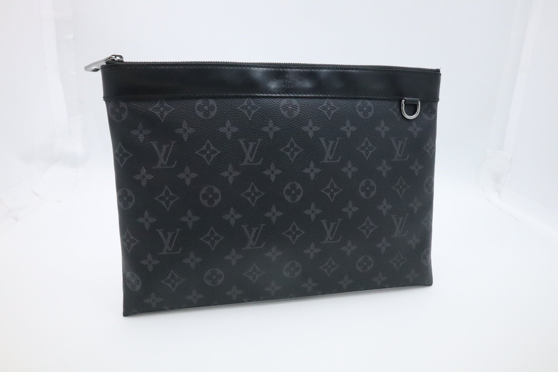 Louis Vuitton Pochette Discovery Eclipse Monogram Canvas Clutch Bag Monogram Canvas