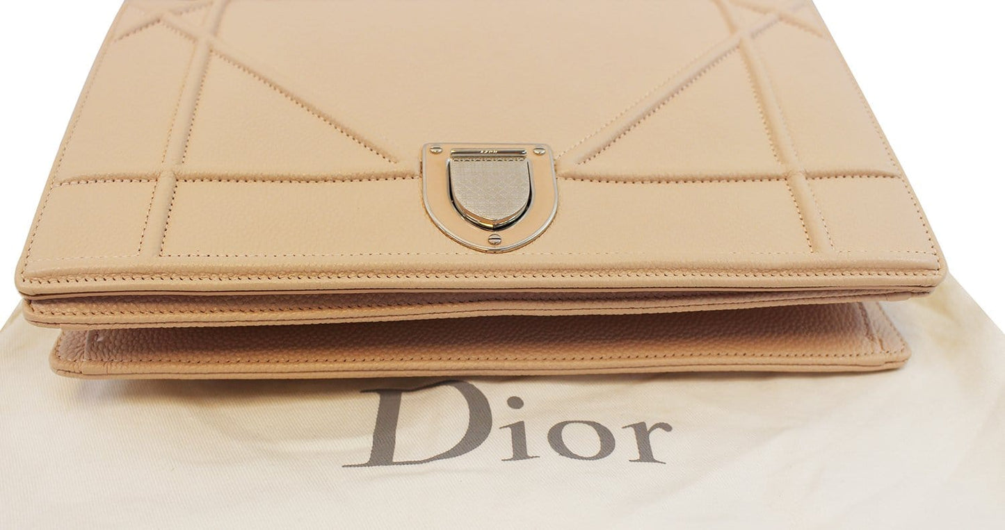Dior Bag ama Light Calfskin Shoulder Bag Pink