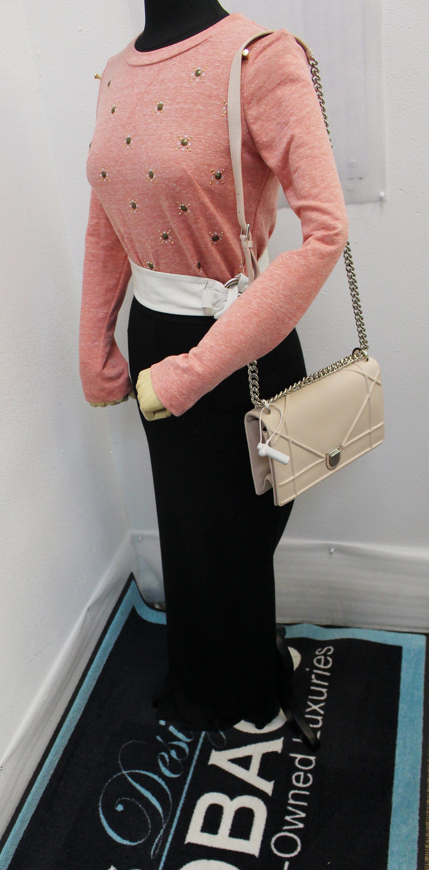 Dior Bag ama Light Shoulder Bag Pink