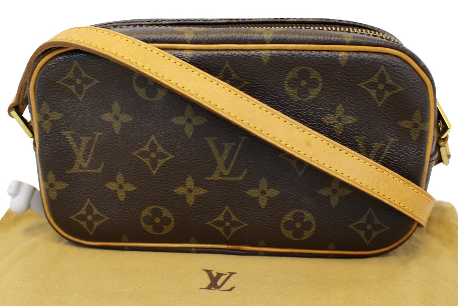 Louis Pochette Cite Shoulder Bag Canvas Monogram