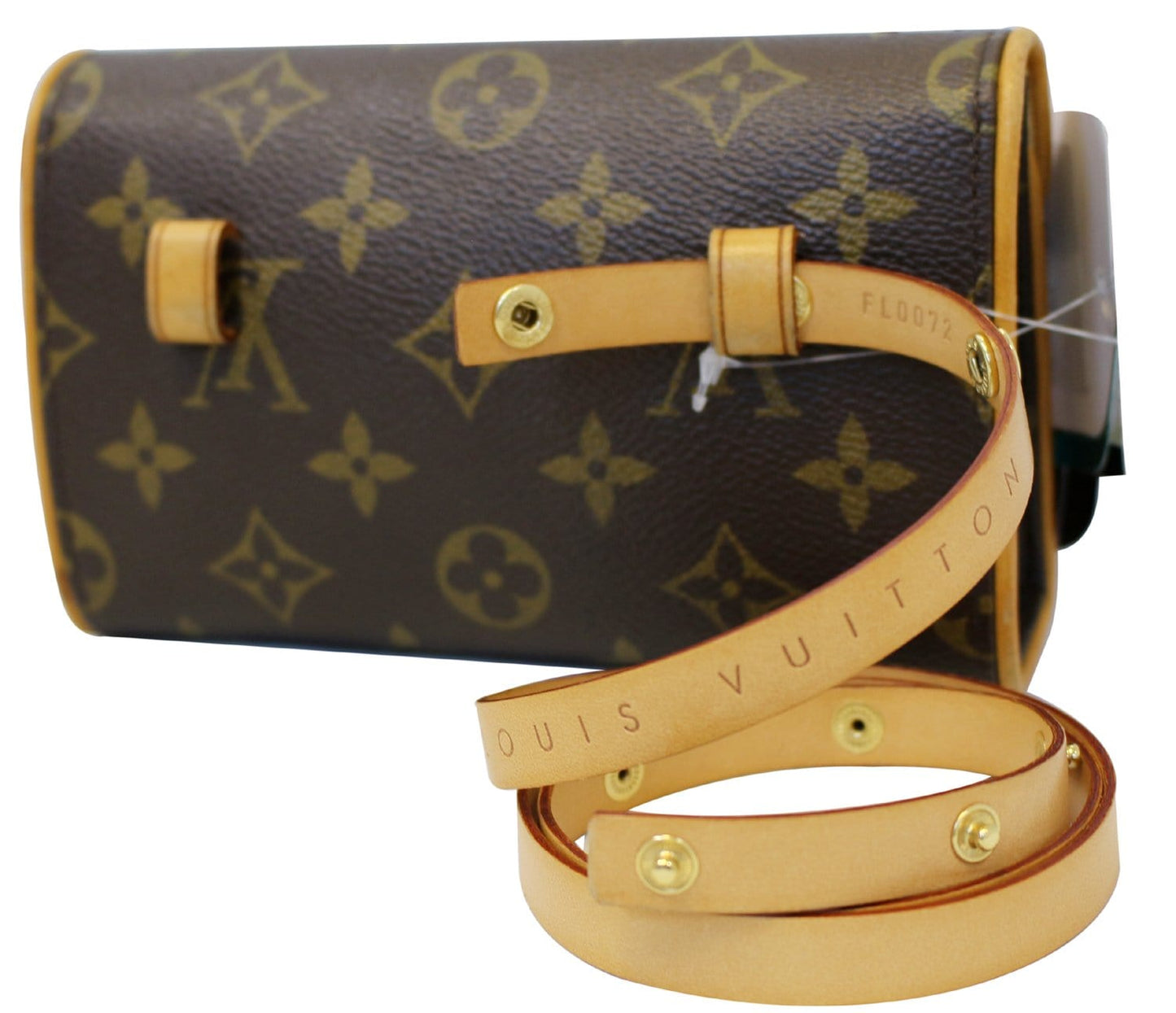 Louis Pochette Florentine Bag Canvas Monogram Crossbody Bag