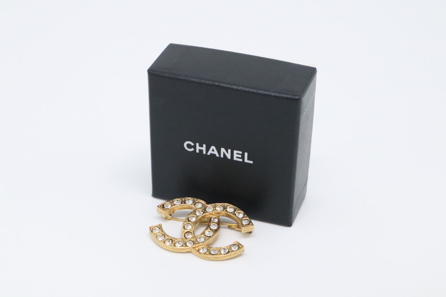 Chanel CC Rhinestone Brooch Handbag