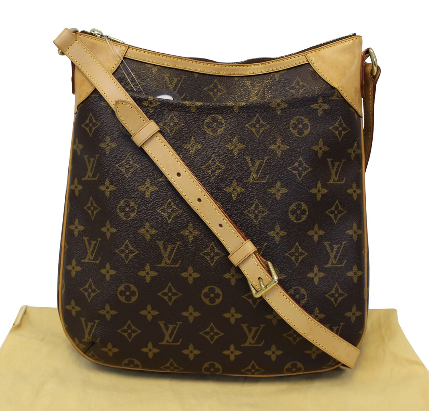 Louis Odeon Mm Crossbody Bag Canvas Monogram