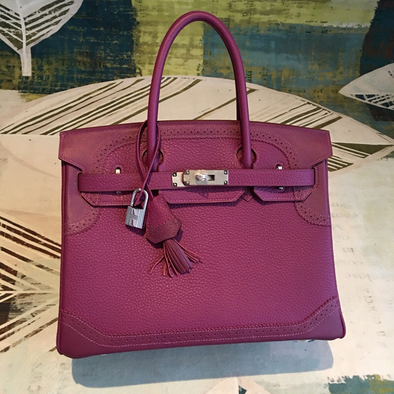 Top Quality Birkin Violet For Women Sitop Travel Bag