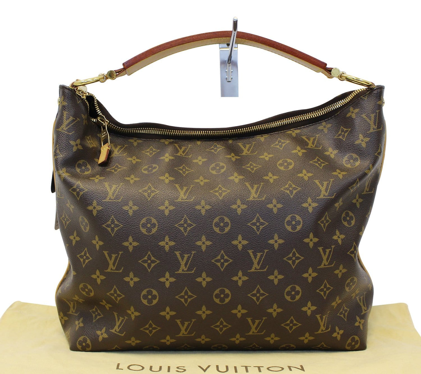Louis Sully Mm Shoulder Bag Canvas Monogram