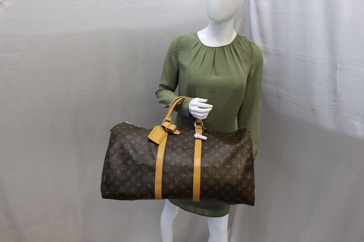 Louis Keepall Travel Bag Canvas Monogram